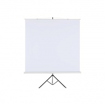 Stativ-Leinwand 240x240 cm Tuch: mattweiß  